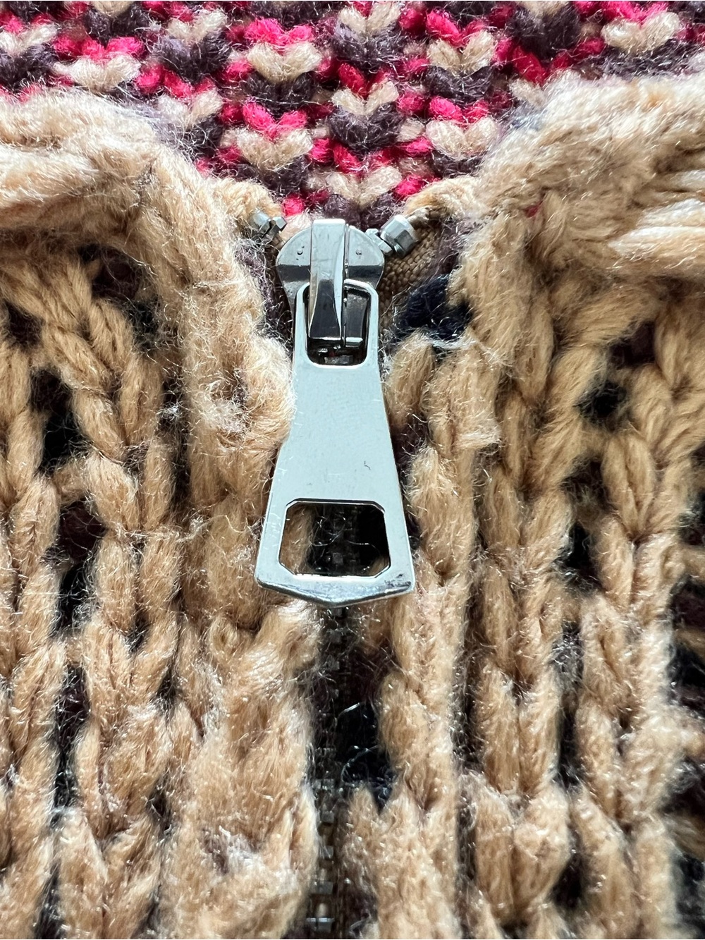Bailey Rose Siena Knit Sweater western Cowichen horse design cardigan chunky - Picture 7 of 16